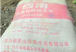 成都西南牌PO42.5R袋裝水泥